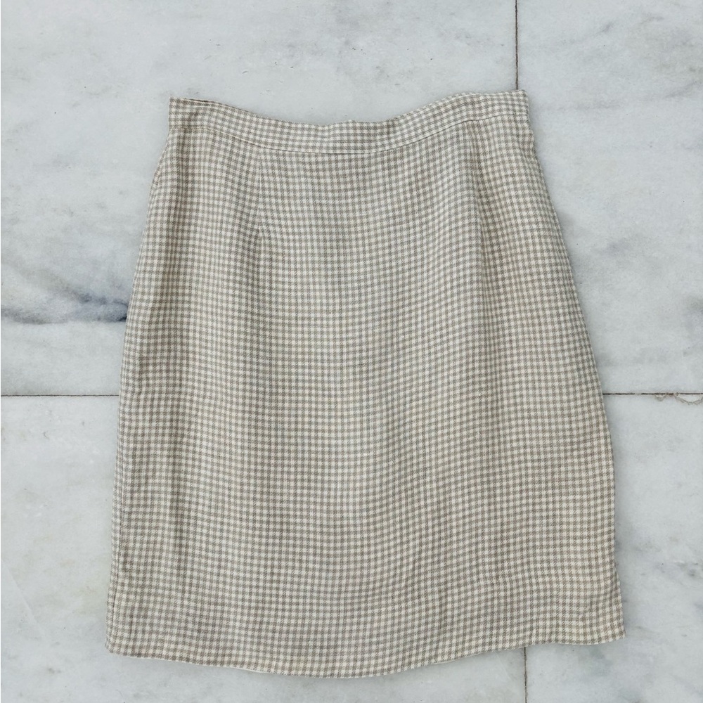 Vintage linen skirt